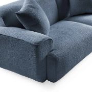 Bouclé Sofa + fabric sofa + liqana