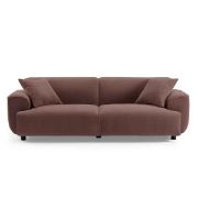 Cozy Bouclé Sofa + fabric sofa + liqana