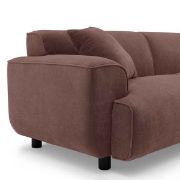 Cozy Bouclé Sofa + fabric sofa + liqana