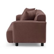 Cozy Bouclé Sofa + fabric sofa + liqana