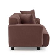 Cozy Bouclé Sofa + fabric sofa + liqana