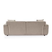 Cozy Bouclé Sofa + fabric sofa + liqana