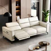 Luxury Sofa+ leather sofa + liqana