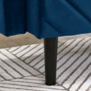 Velfora Sofa + Velvet Three-Seater Sofa + liqana