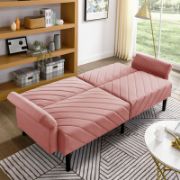 Velfora Sofa + Velvet Three-Seater Sofa + liqana