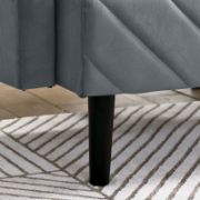 Velfora Sofa + Velvet Three-Seater Sofa + liqana