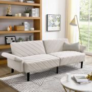Velfora Sofa + Velvet Three-Seater Sofa + liqana