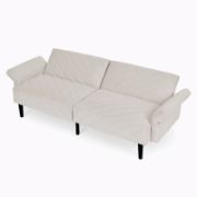 Velfora Sofa + Velvet Three-Seater Sofa + liqana