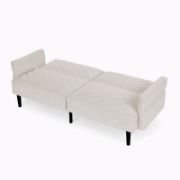 Velfora Sofa + Velvet Three-Seater Sofa + liqana