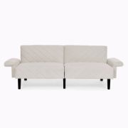 Velfora Sofa + Velvet Three-Seater Sofa + liqana