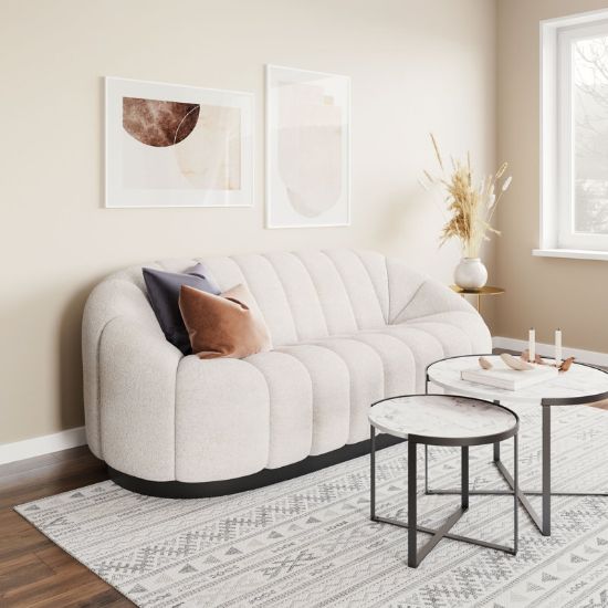 Shearlux Sofa + 3-seater sofa + liqana
