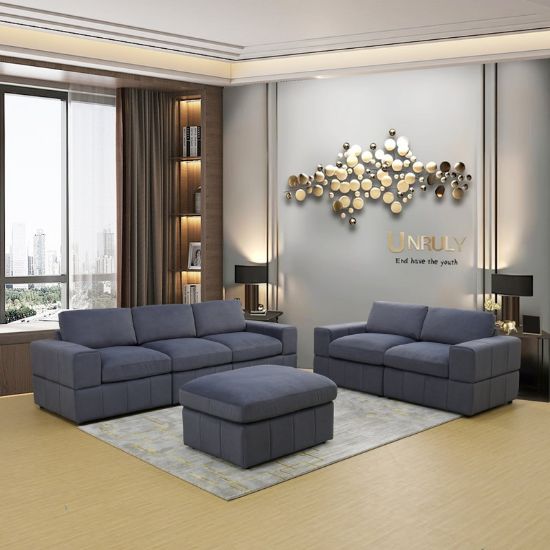 Moduluxe Set + modular sofa set with ottoman + liqana