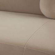 LussoCurve Set + Modular Velvet Curved Sectional Sofa + liqana