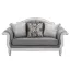 Omega Sofa + Elegant transitional sofa with cushions + liqana