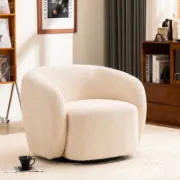 Naseem Chair + swivel barrel chair for kids and adults + liqana