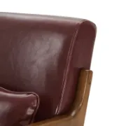 Oslo Rustic Lounge Chair + leather chair + liqana