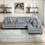 Milano Sofa + velvet sectional sofa + liqana