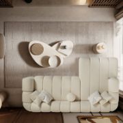Bayan Corner Sofa + modern corner sofa + liqana