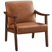 Dafe Leather Chair + Leather Chair + liqana