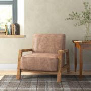 Atiq Leather Chair + Leather Chair + liqana
