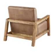 Atiq Leather Chair + Leather Chair + liqana