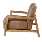 Atiq Leather Chair + Leather Chair + liqana