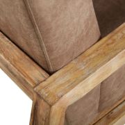 Atiq Leather Chair + Leather Chair + liqana