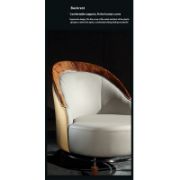 Rayyan Leather Chair + Leather Chair + liqana