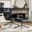 Wodi Leather Chair + Leather Chair + liqana