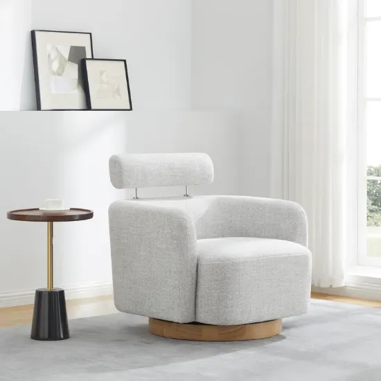 Luxe Swivel Chair + Comfortable Home Chair + Liqana
