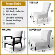 Xenia Chair + Decorative Chair + liqana