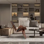 Smile Chair + Mid-Century Accent Chair + liqana