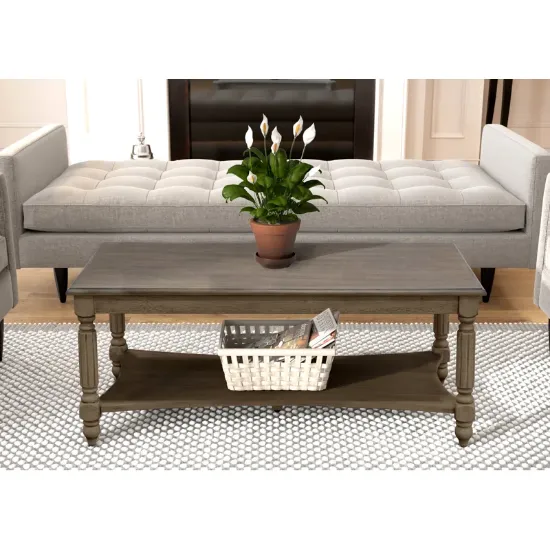 Nera Table + Wooden Coffee Table + liqana
