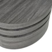 Velka Table + Rotating Oval Coffee Table + liqana