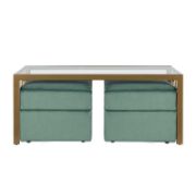 Julian Table + Coffee Table + liqana
