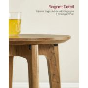 Dalal Table + modern farmhouse wooden side table + liqana