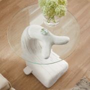 Hoota Table + Whale Side Table + liqana
