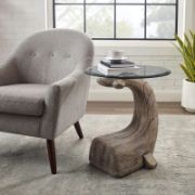 Hoota Table + Whale Side Table + liqana