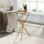 Ghosn Table + nature-inspired glass side table + liqana