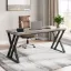 Fidaa Desk + Modern Metal Desk + liqana