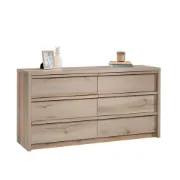 6-Drawer Modern Dresser